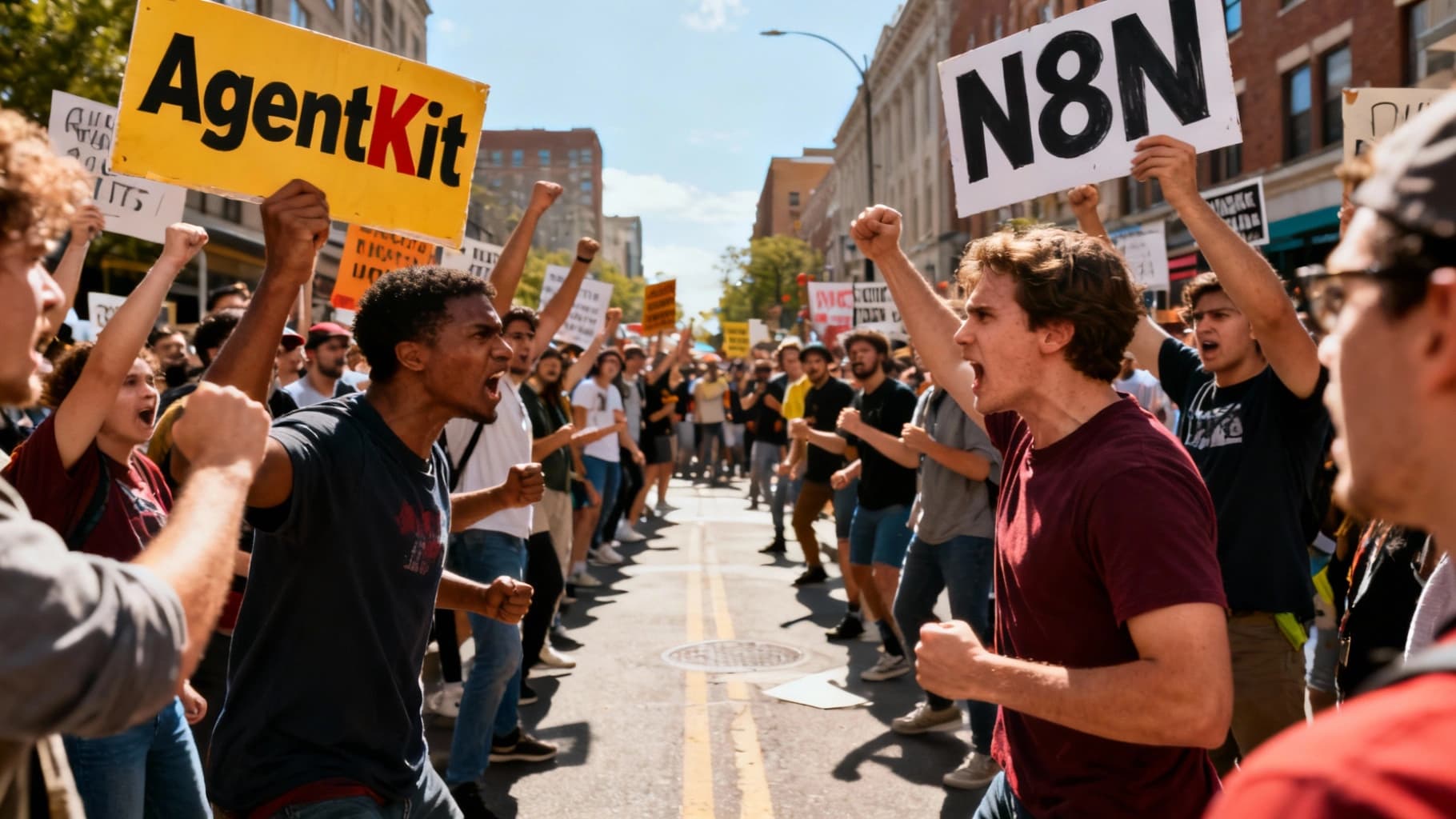 N8N vs OpenAI AgentKit: Which Framework Wins for Building AI Workflows in 2025?