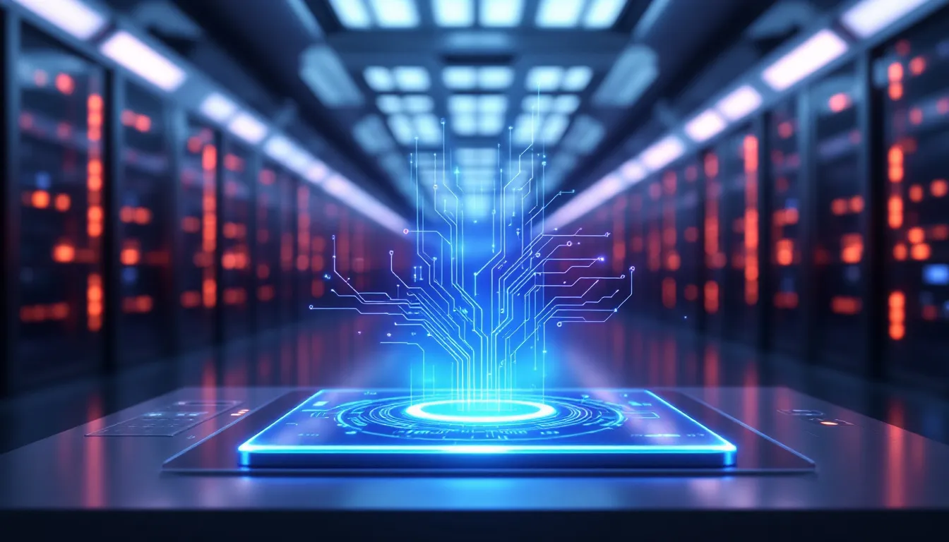 futuristic llm concept